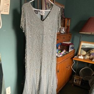 Beaded Mother of the Groom Dress